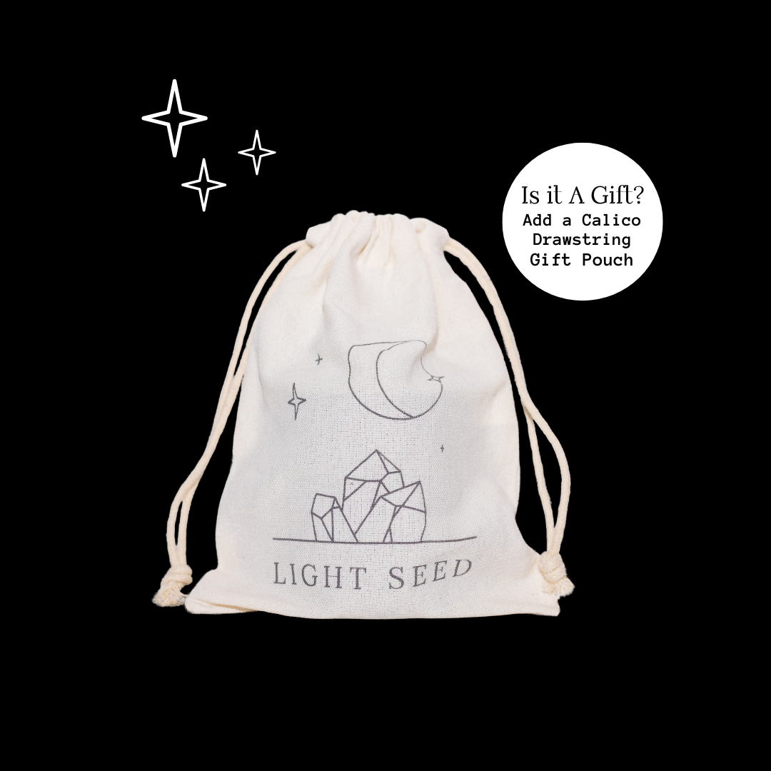 LIGHTSEED Calico Bags With Drawstring - Perfect for Gifting