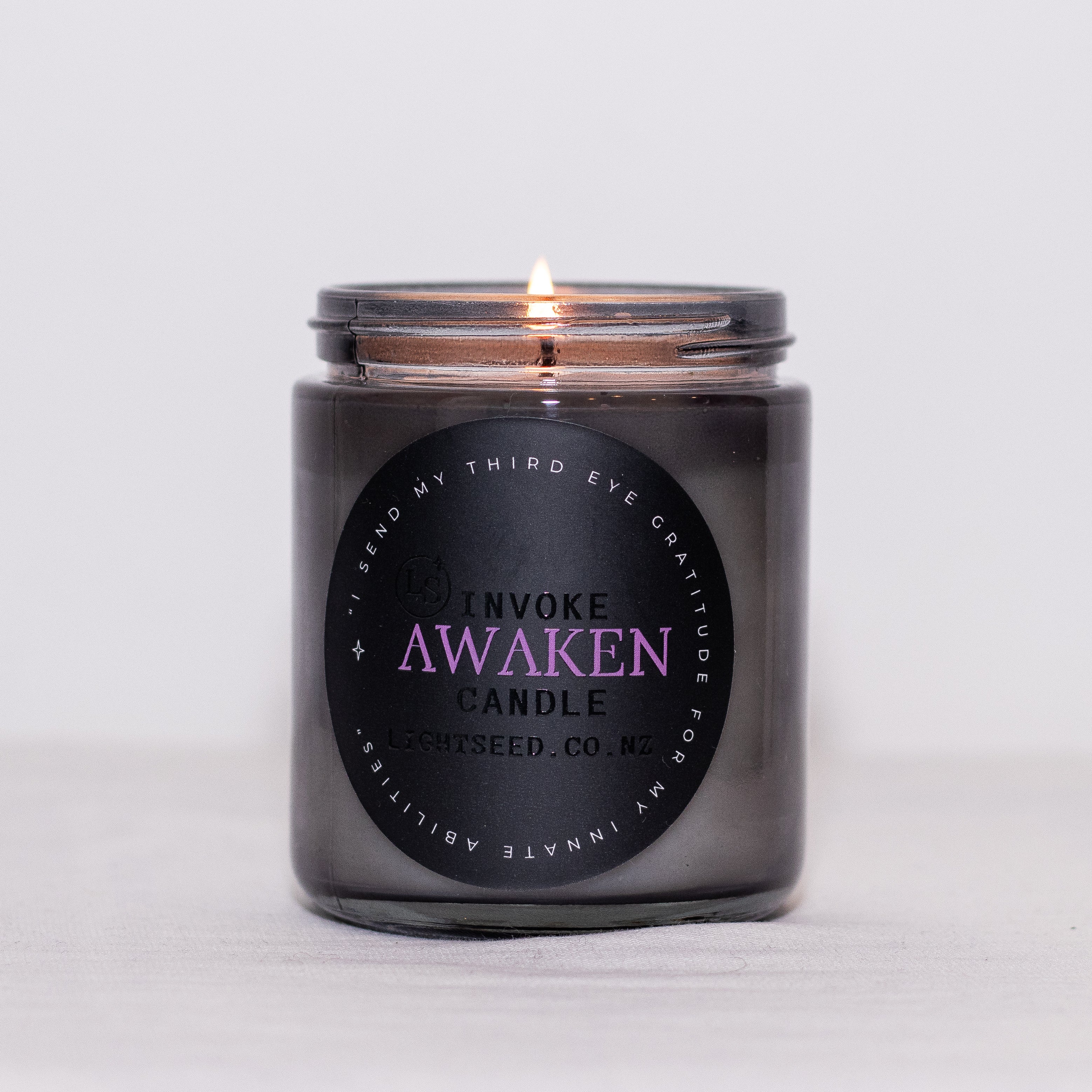 AWAKEN - Jar Of Light  Crystal Infused Soy Candle